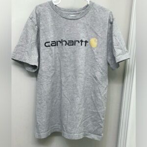 Carhartt Kids Light Gray Short Sleeve Small 8/10
